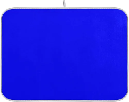 Vista 21 de Tapete de secado de platos pequeño beige XL para platos, accesorios de cocina, mostrador de microfibra, escurridor de platos, resistente al calor