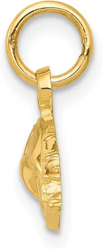 Vista 2 de Abalorio de oro amarillo de 14 quilates estilo Volkswagen Beetle para coche 0591 x 0787in