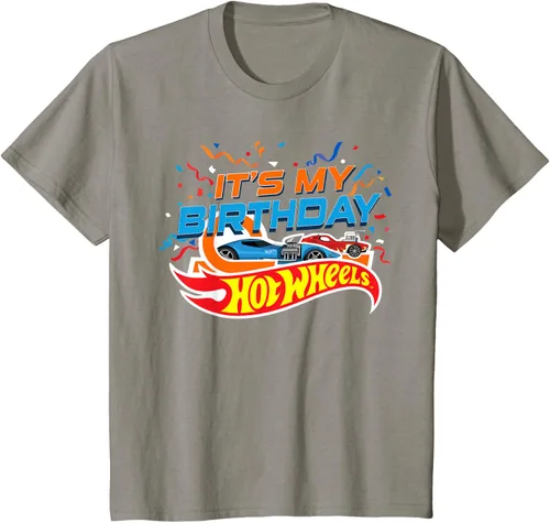 Vista 9 de Kids Hot Wheels It's My Birthday Confetti Camiseta