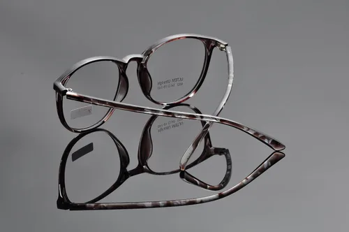 Vista 2 de DEDING Gafas de lente transparente redondas retro