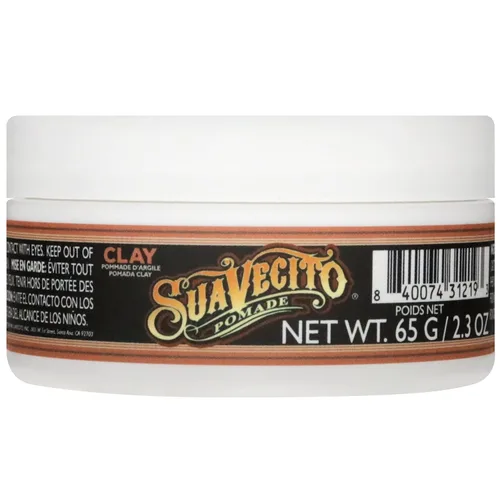 Vista 3 de Suavecito Pomade - Arcilla firme para hombre, fijación fuerte, acabado mate de bajo brillo, arcilla profesional para peinar el cabello para mayor