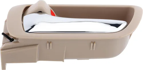 Vista 3 de Manija de puerta interior compatible con Toyota Camry 2002 2003 2004 2005 2006, lado del conductor delantero o trasero, carcasa beige con palanca