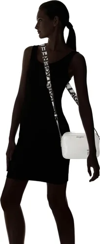 Vista 6 de Karl Lagerfeld Paris Maybelle Crossbody, perlaplata, plateado, (PearlSilver)