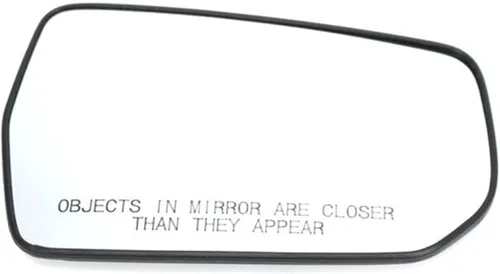 Vista 9 de Espejo retrovisor calefactable de vidrio con placa trasera izquierda para conductor izquierdo y lado derecho del pasajero derecho compatible