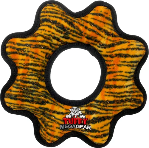 Vista 10 de TUFFY® Paquete de 2 juguetes de peluche ultra duraderos para perros Bone 2 eslabones de cadena de hueso azul
