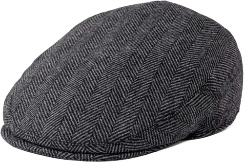 Vista 14 de FEINION - Gorra de lana para hombre, estilo Newsboy, Ivy, Gatsby, Golf, plana