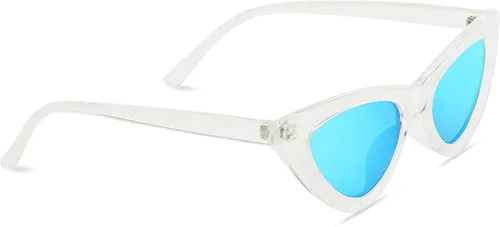 Vista 5 de WearMe Pro Lentes de sol tintados con diseño ojo de gato estilo retro vintage