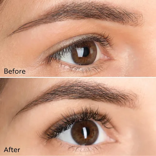Vista 3 de M. Asam Magic Finish - Máscara híbrida 5 en 1, color negro profundo Mascara for volume, lengthening, definition, care & optimal shape, eye make-up