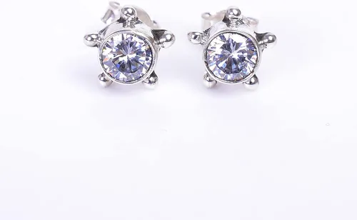 Vista 70 de Round Gemstone Stud Design 2