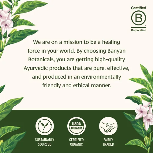 Vista 9 de Banyan Botanicals Cinnamon Daily Swish - Aceite de extracción ayurvédico orgánico con aceite de coco, enjuague bucal para aliento fresco y salud