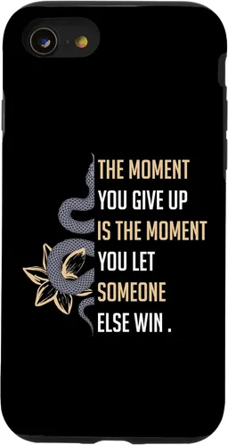 Vista 18 de Funda para iPhone 16 Mamba Motivacional Mentalidad Don't Give Up