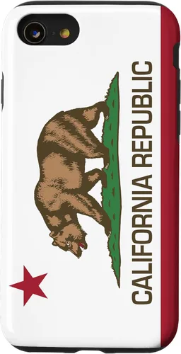Vista 18 de Funda con la bandera de California para iPhone 17