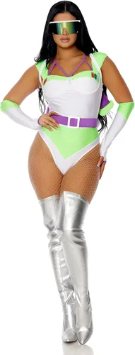 Vista 4 de Forplay Beyond Sexy Movie - Disfraz de personaje blanco, Blanco