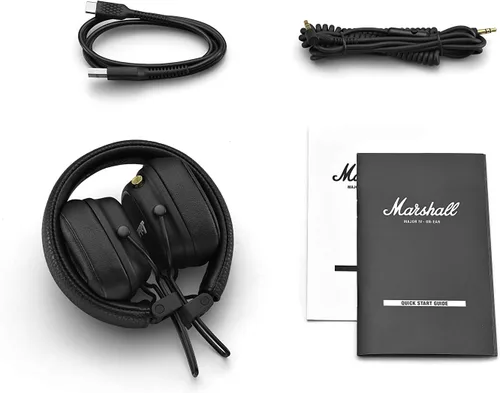 Vista 13 de Marshall Major IV - Auriculares de diadema Bluetooth, color negro