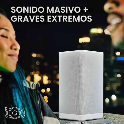 Vista 3 de Ultimate Ears Hyperboom Altavoz Bluetooth portátil y inalámbrico para el hogar, graves grandes, batería de 24 horas, resistente al agua IPX4