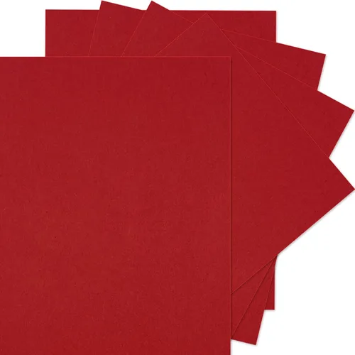 Vista 8 de 25 Hojas de Papel de Cartulina Negra 8.5 x 11 Pulgadas, 250 GSM/92 lb Papel de Cartulina Gruesa para Tarjetas DIY, Papel de Cartulina