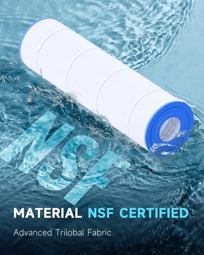 Vista 2 de AQUALTRA Filtro de piscina compatible con CCP420, PCC105-PAK4, C-7471, FC-1977, 178584, 160301, FC-6470, R173576, 105 pies cuadrados, 26 x 7