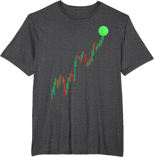 Vista 79 de Cute Stock Trading Design for Men Women Stock Market Trader T-Shirt Asphalt Grey