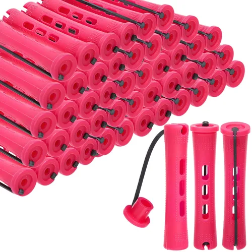 Vista 10 de WILLBOND 60 Piezas Varillas Cortas para Permanente Varillas para Permanente de Cabello Natural con Banda de Goma Elástica Kit de Ondas Frías