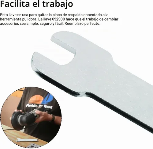 Vista 4 de Llave inglesa 692900 compatible con cable Porter 7335 7336 7424, paquete de 2