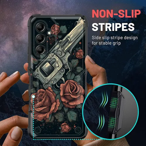 Vista 545 de Funda para Galaxy A14 5G, [Doble Capa][Protección contra Caídas de Grado Militar de 10 Pies] [Antideslizante] Funda Resistente a Prueba de Golpes