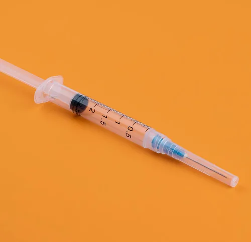 Vista 5 de Jeringa de 0.1 fl oz con aguja de 23G 1 pulgada, embalaje individual desechable (2 ML-23G-20PACK)