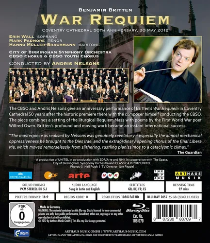 Vista 3 de City of Birmingham Symphony Orchestra - War Requiem