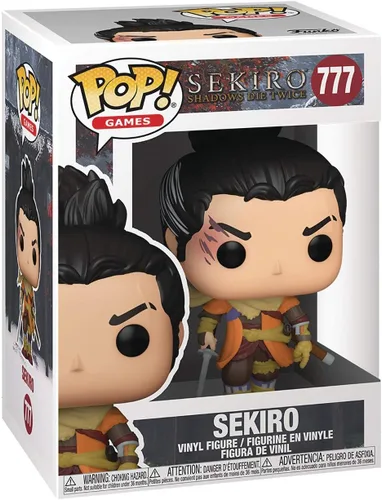 Vista 3 de POP Sekiro - Figura de vinilo Sekiro Funko (incluye funda protectora de caja compatible)