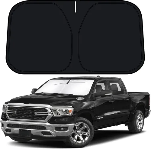 Vista 16 de D-Lumina - Parasol plegable para parabrisas para Chevy Silverado 1500 de 1999-2006, accesorios para camioneta de cabina extendida, parasol