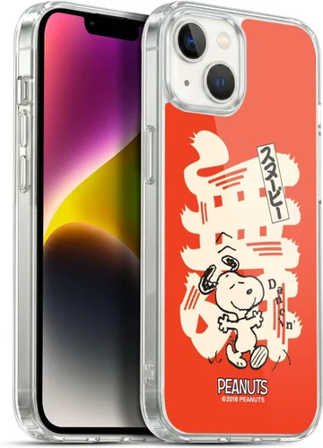 Vista 213 de Carcasa de gel para iPhone 7 Plus/iPhone 8 Plus, diseño de Snoopy Oriental de Peanuts, Badges