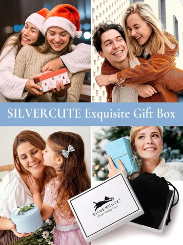 Vista 8 de SILVERCUTE Anillos con iniciales S925, tamaño ajustable 6-12, letra del alfabeto A-Z, joyería personalizada con iniciales trenzadas, anillos