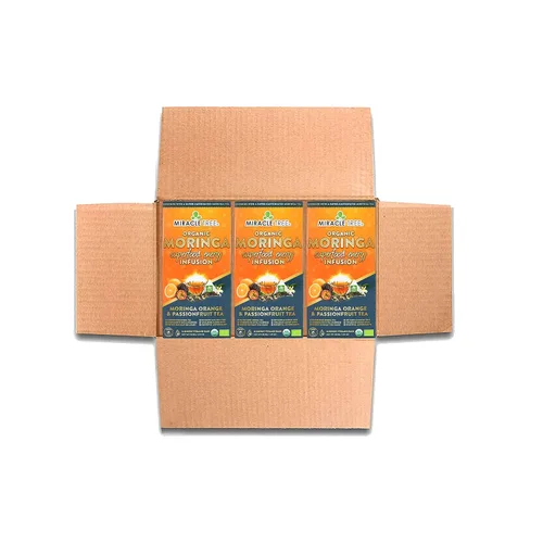 Vista 22 de Miracle Tree 's Energizing Moringa Infusion - Chai Mezcla súper cafeína Alternativa de café saludable, perfecta para concentrarse Certificado