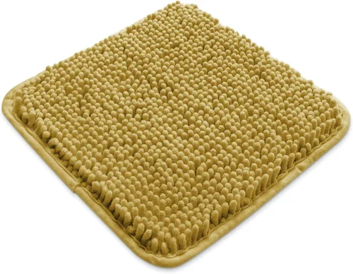 Vista 237 de Yeaban Alfombra de pasillo de baño de 24 x 72 pulgadas, antideslizante, alfombra de baño larga de felpilla gruesa, absorbente y lavable, alfombra
