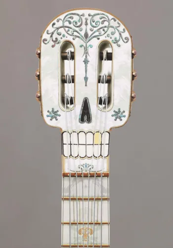 Vista 5 de Guitarra de utilería Pixar Coco Multicolor