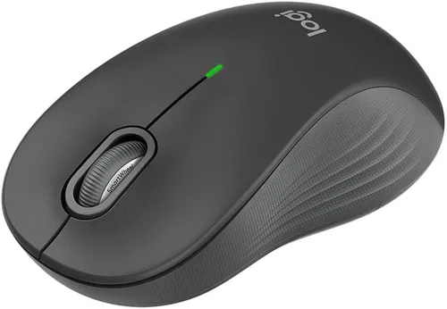 Vista 4 de Logitech Signature M550L - Mouse inalámbrico de tamaño estándar, clic silencioso, conexión Bluetooth o USB, compatible con Windows, MacOS, Linux