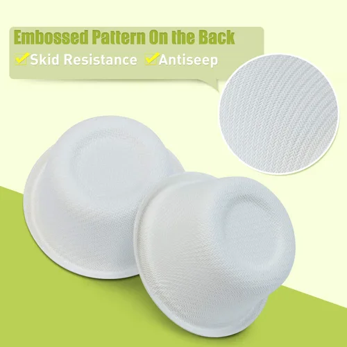 Vista 3 de Green Earth, Vasos compostables de bagazo de 2 onzas, material de fibra de caña de azúcar biodegradable, blanco, paquete de 50 Biodegradable