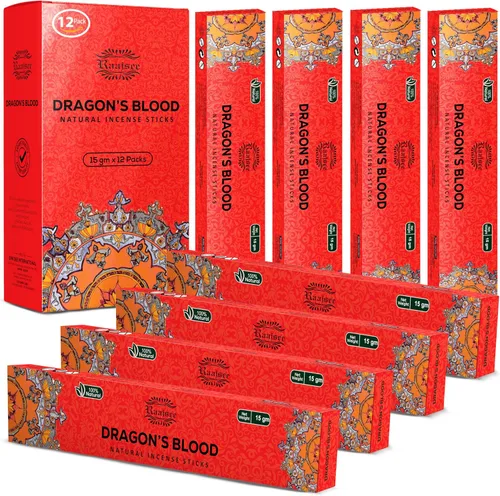 Vista 18 de Raajsee Varitas de incienso (6.35 oz), 100% puras orgánicas y naturales, enrolladas a mano, sin productos químicos, perfectas para aromaterapia