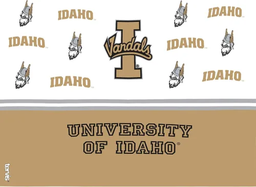Vista 2 de Vaso térmico con tapa, marca Tervis, Idaho Univ, Transparente
