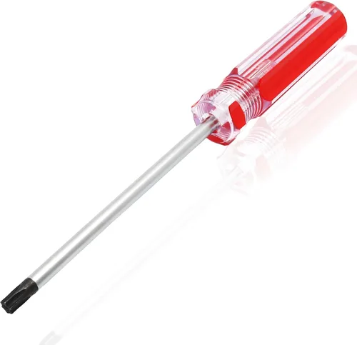 Vista 9 de Bonsicoky Destornillador de seguridad Torx T20 con punta magnética Rojo