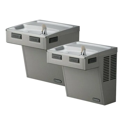 Vista 10 de Elkay LZS8L Fuente de agua ADA filtrada individual, enfriada, granito gris claro, 120V