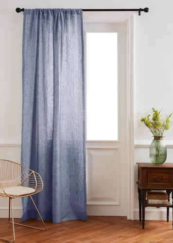 Vista 20 de Solino Home Cortina de lino europeo color beige, 52 x 96 pulgadas, filtro de luz, con bolsillo para barra, 96 pulgadas, 100% lino puro, tratamiento
