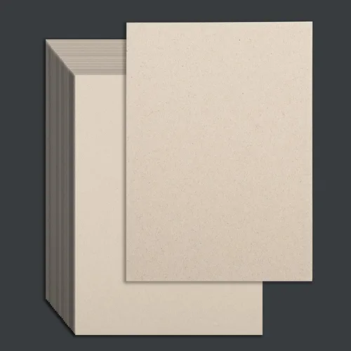 Vista 11 de 25 piezas de cartón para libros, cartón de encuadernación, cartón de cubierta, cartón resistente para encuadernación de libros, cartón para Blanco