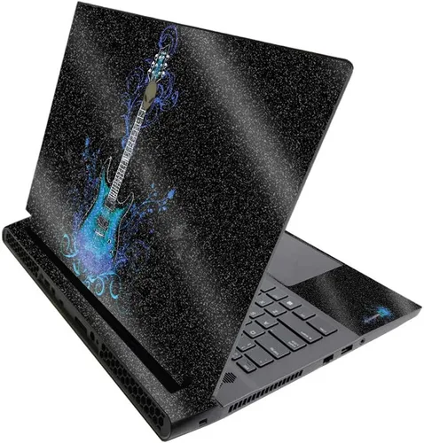 Vista 639 de MightySkins - Skin brillante con purpurina para Alienware M17 R3 (2020) y M17 R4 (2021) - Diversión de los años 90 Acabado duradero con purpurina