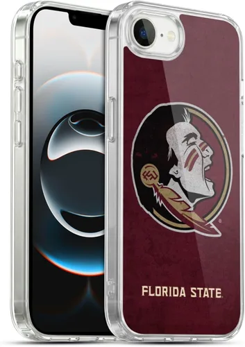 Vista 317 de Oficial Universidad Estatal de Florida FSU Soft Gel Case para iPhone de Apple 7 Plus/iPhone 8 Plus, Banner