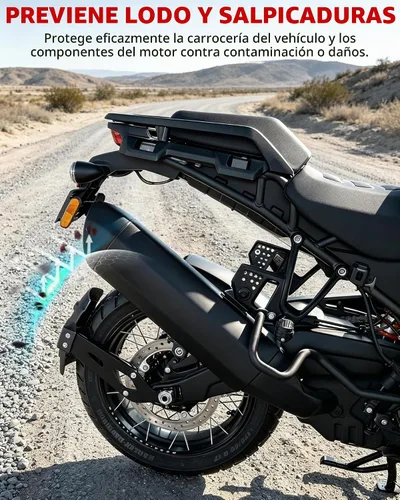 Vista 3 de Extensión de guardabarros de rueda trasera para Pan America 1250