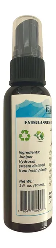 Vista 2 de RAGARDEN Limpiador de lentes/iPhone/iPad. Agua floral de enebro Botella de spray de 2 oz.