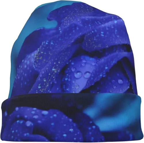 Vista 9 de Green Cactus Adult Fashion Knitted Elastic Beanie Hat Sweat Absorbing Unisex Four Seasons Outdoor Sports Home
