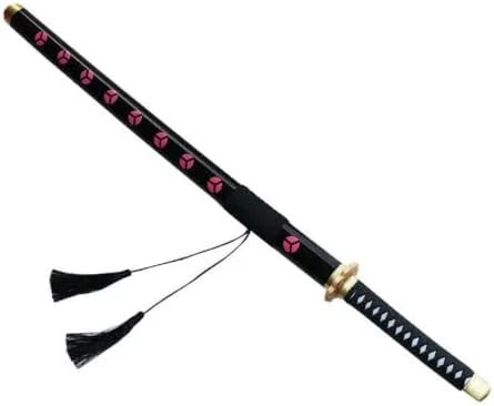 Vista 3 de Espada de espuma de 41 pulgadas Zoro Law Samurai Cosplay espada arma espada espada espada (varios estilos disponibles)