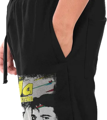 Vista 2 de Soda Stereo Soda Stereo Long Pants Mens Casual Workout Sweatpants Drawstring Waist Trousers