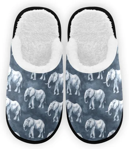 Vista 8 de Pantuflas suaves antideslizantes para interiores, zapatos para el hogar, para dormitorio, hotel, viajes, spa Multi 11